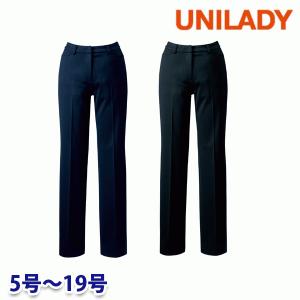 U7021P パンツ(セミローライズ) 5号から19号 ユニレディーUNILADY 事務服オフィスウェア｜sanyo-apparel