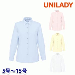 U8931 長袖ブラウス 5号から15号 ユニレディーUNILADY 事務服オフィスウェア｜sanyo-apparel