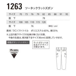 1263 プリーツロンミニハイブリッドラットズ...の詳細画像5