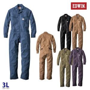 オーバーオール 81014 3L 長袖 作業服 SALEセール山田辰EDWIN 23｜sanyo-apparel