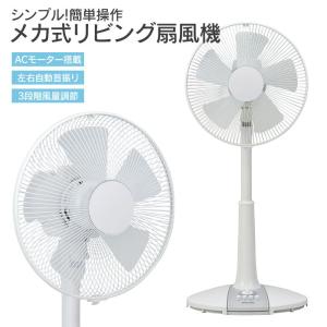 【値下げ】 タイマー付き 扇風機 リビング 30cm メカ リビング扇風機 首振り 風量3段階 押しボタン 換気 リビング扇 ファン サーキュレーター ACモーター