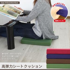 クッション 座布団 高反発 マット 布 ...
