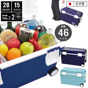 保冷ボックス 46L セラドンブルー 大型 クーラーボックス 日本製 大