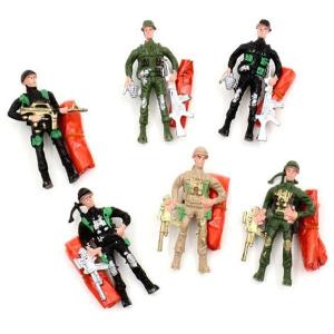 パラシュートソルジャー 25袋セット 兵士フィ...の詳細画像1