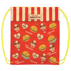 SWIMMER ナップ巾着 バーガーナップサック...の商品画像