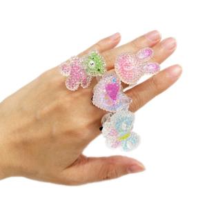 フラッシュつぶつぶシュガーリング 50個セット...の詳細画像3
