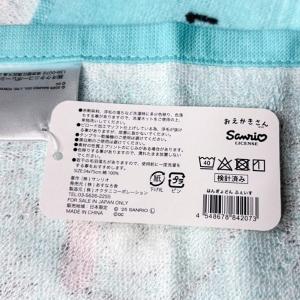 サンリオ おえかきさん フェイスタオル 綿10...の詳細画像4