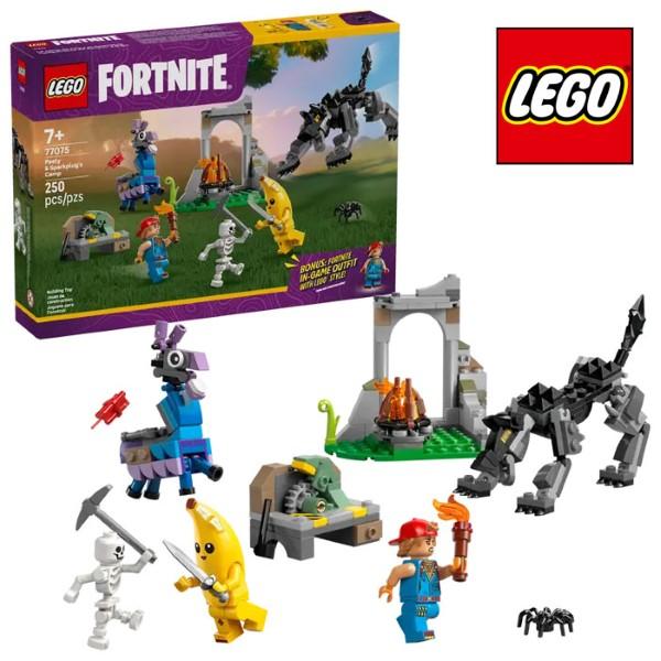 レゴ フォートナイト ピーリーとスパークプラグのキャンプ場 77075