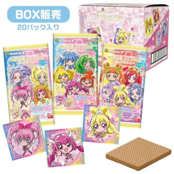 にふぉるめーしょん プリキュアオールスターズ シールウエハース3 BOX 20個入り 食玩 夏祭り