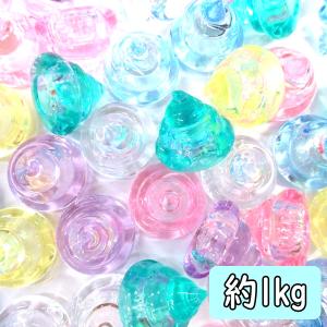 カラー宝石 おもちゃ クラッシュアイス ブリリアントカット ライト