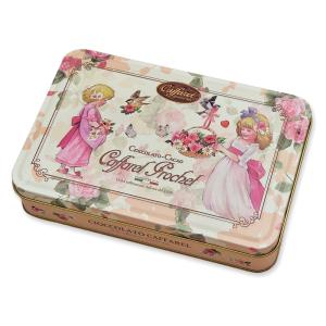 ギフト カファレル Caffarel アンティーク缶 チョコレート アソート23粒 ブランド紙袋付き