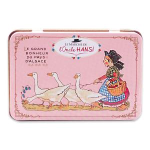 オンクルアンシ Oncle HANSI ピンク小缶 ドラジェ入り 880668