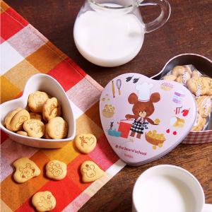 クリスマス くまのがっこう クッキング缶 スイートポテト 味 ビスケット 880691