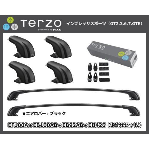 TERZO エアロベースキャリア インプレッサスポーツ GT2.3.6.7.GTE EF100A＋E...