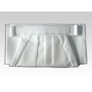 神職用差袴　白　京羽二重　袷仕立て