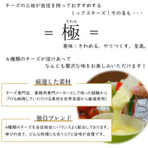【こだわり4種の配合】極 ミックス シュレッド...の詳細画像5