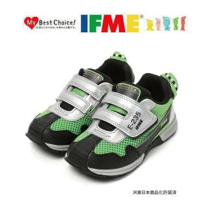 イフミー ジョーブ トレイン 山手線 IFME 30-4320 キッズ ジュニア スニーカー コラボ シューズ 子供靴 男の子 ローカット 通園 グリーン