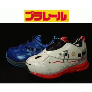 送料無料 プラレール 靴 子供靴 キッズスニーカー ベルクロ マジック シューズ 16273 162...