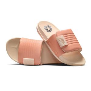 レディース ナイキ 低反発 シャワー サンダル ナイキ ウィメンズ オフコート アジャスト スライド DV1033-800 NIKE 女性 限定 白 ピンク ホワイト オレンジ