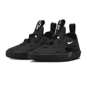ナイキ NIKE ナイキ サンレイ プロテクト 4 TD HF6278-001 ブラック ホワイト ベビー キッズ サンダル ウォーターシューズ アクアシューズ かっこいい 子供靴