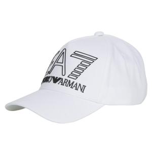 エンポリオ アルマーニ EA7 キャップ 帽子 ホワイト 274991 2R102 メンズ/3017/送料無料｜saponintaiga