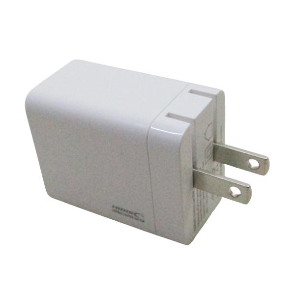AC充電器 AC-USBアダプタ AC-USB充電器 高速充電65W Type-C GaN (窒化ガ...