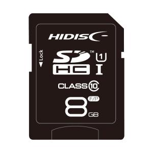 SDカード 8GB SDHCカード クラス10 UHS-1/ケース付き HDSDH8GCL10UIJP3/2347 HIDISC/送料無料｜saponintaiga