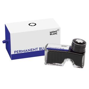 ボトルインク モンブラン Montblanc 万年筆用インク パーマネントブルー 60ml/128195 正規輸入品ｘ１個｜saponintaiga