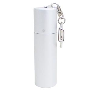 携帯灰皿 日本製 PORTABLE ASHTRY クールなアルマイト仕上げ アルミ/ステン シルバー/6006ｘ１個