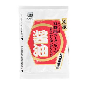 ラーメンスープの素 別撰 丸醤油ラーメンスープ 36ml 平和食品ｘ１２食セット/卸｜saponintaiga