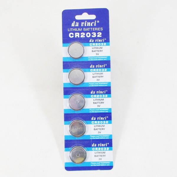 ボタン電池　CR2032 リチウム 電池 　5個入りｘ１シート　