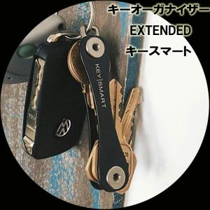 キースマート EXTENDED キーオーガナイザー アルミニウム仕様 青色