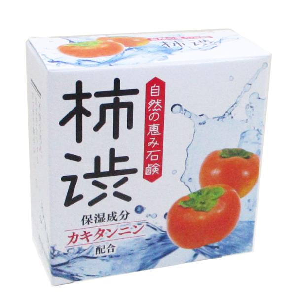 クロバー石鹸 柿渋配合石けん ８０ｇ DLC-KAｘ１２個セット/卸