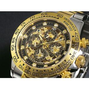 J.HARRISON/ジョンハリソン 自動巻腕時計JH-003RBダブルスケルトン