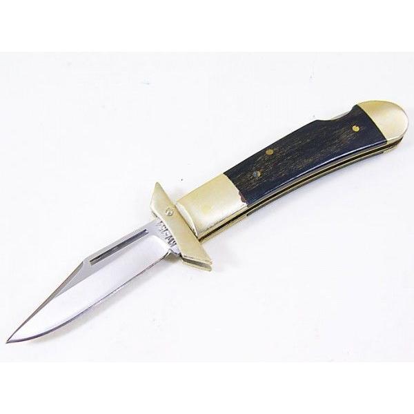 フォールディングナイフ KW-154 ブラックウッドハンドル K-WORLD Knife Compa...