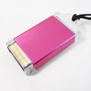 マイクロSDカードリーダー ピンク(スライド ...の詳細画像2