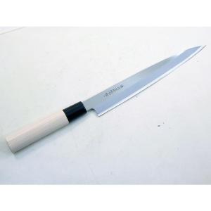 新生活 岐阜 関市 関鍔蔵作 刺身包丁240mm 宅配便送料無料（離島