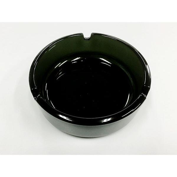 卓上灰皿 日本製 ガラス製/アルジェ（黒）P-05513-BK-JAN 東洋佐々木ガラスｘ10個セッ...
