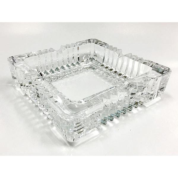 卓上灰皿 日本製 ガラス製/クロッシング（小）　東洋佐々木ガラス P-26414-JANｘ１０個セッ...