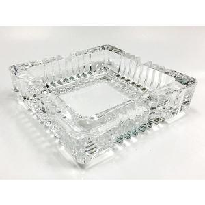 卓上灰皿 日本製 ガラス製/クロッシング（小）　東洋佐々木ガラス P-26414-JANｘ１個/送料無料