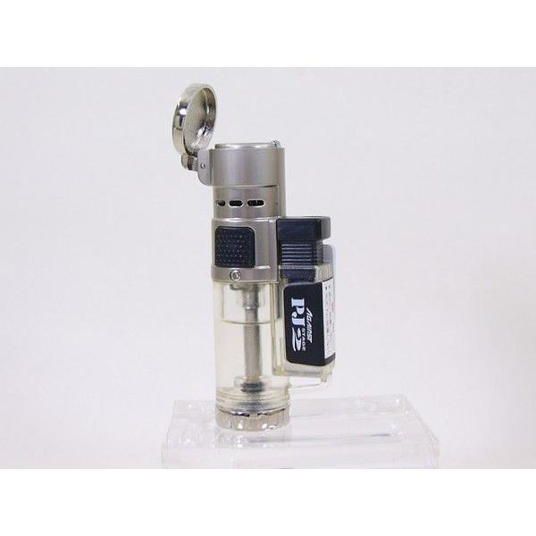 ターボライター ツインライト アゲインスト PJ2 トリプルジェット シルバーｘ１本　ガス注入式ライ...