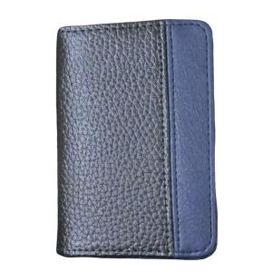 名刺入れ/カードケース ブラック/ブルー Relife リライフ NO.01/送料無料