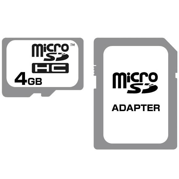 マイクロSDカード microSDHCカード 4GB　4ギガ お得/送料無料メール便