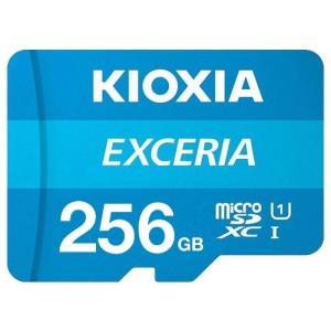 KIOXIA (旧東芝) マイクロSD microSDXCカード 256GB 256ギガ クラス10/送料無料メール便｜saponintaiga