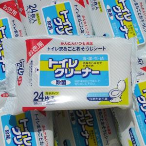 除菌 トイレクリーナー お徳用 ２４枚入りｘ５０個セット/卸｜saponintaiga
