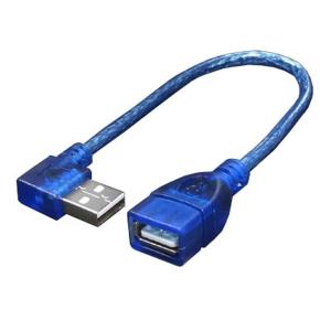 USBケーブル L型 延長20cm（右L）USBA-CA20RL/2935｜saponintaiga