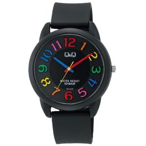 kシチズン 腕時計 10気圧防水  マルチカラー ブラック VR64-001