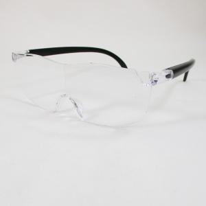 メガネ型ルーペ ブルーライトカット 1.6倍 ノンスリップ鼻パッド 眼鏡型ルーペ WJ-8069ｘ２本セット/卸/送料無料｜saponintaiga