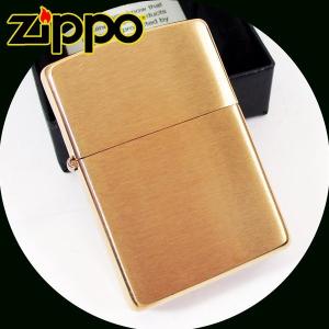 ジッポー #204B 刻印無し ブラッシュ ブラス BRUSHED BRASS/送料無料メール便｜saponintaiga