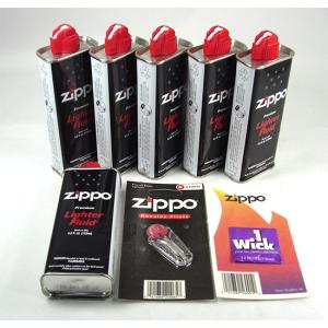 お買い得セット ジッポーオイルキット（133mlオイル6本＋石＋芯）/